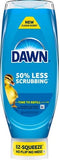 Dawn EZ-Squeeze Ultra Dish Soap Dishwashing Liquid, Original, 22 fl oz (Pack of 2)
