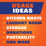 Hefty Ultra Strong 13 Gallon Trash Bags, 80 Bags