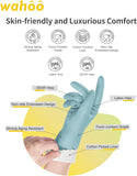 LANON wahoo Skin-Friendly Dishwashing Kitchen Gloves, Reusable