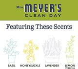 Mrs. Meyer's All-Purpose Cleaner Spray, Lemon Verbena, Pack of 3